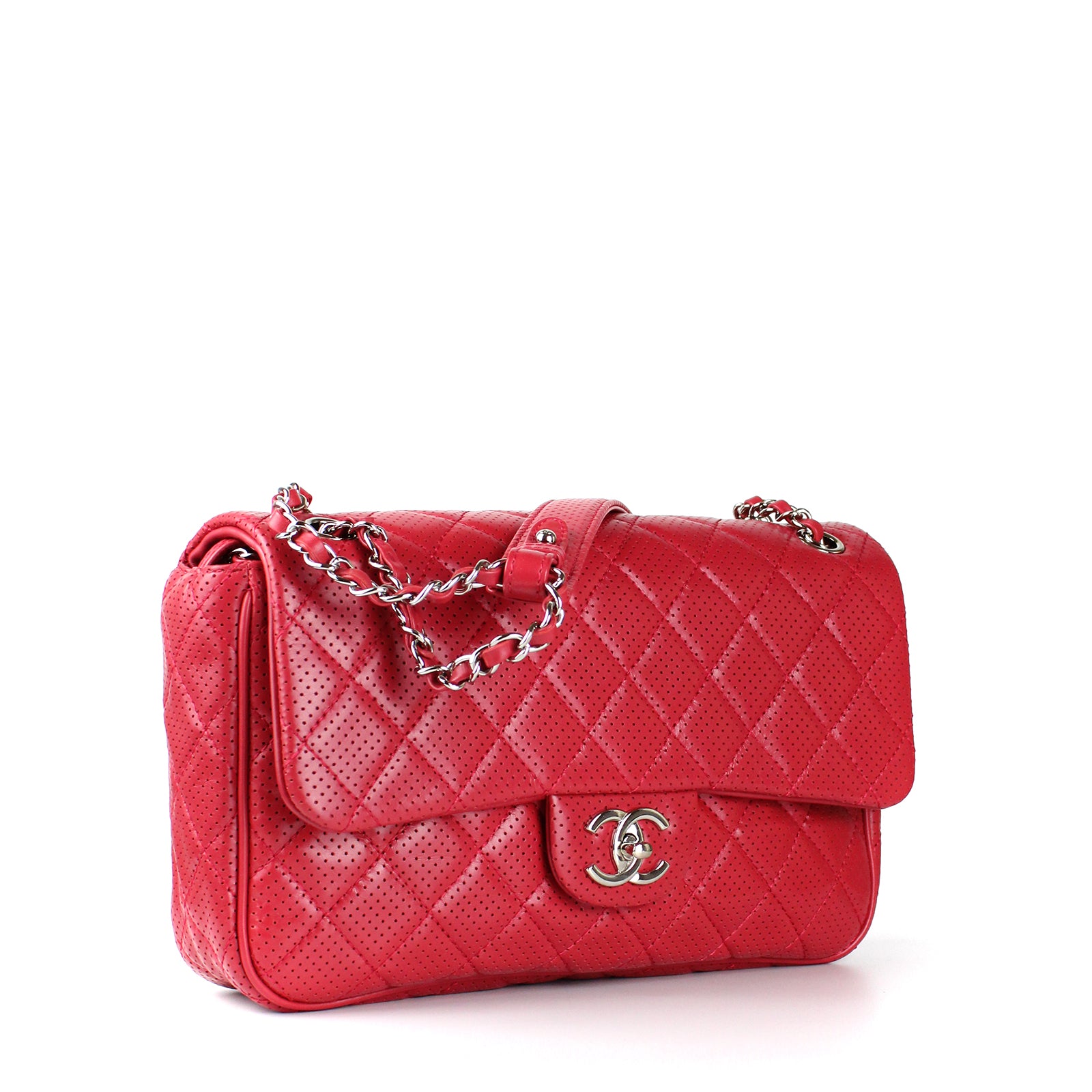 CHANEL - Timeless bag in perforated leather