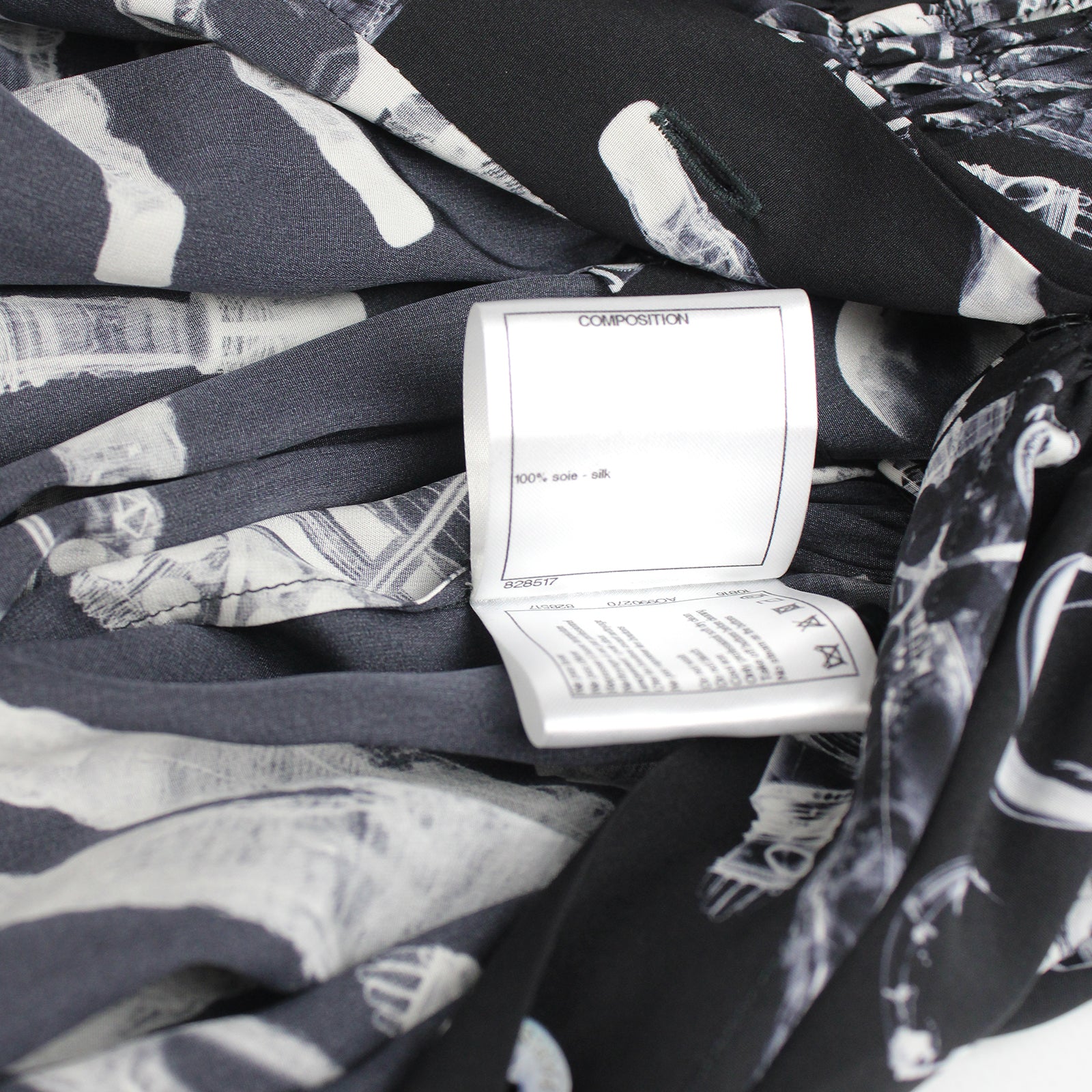 CHANEL - Astronauts silk top (T34)