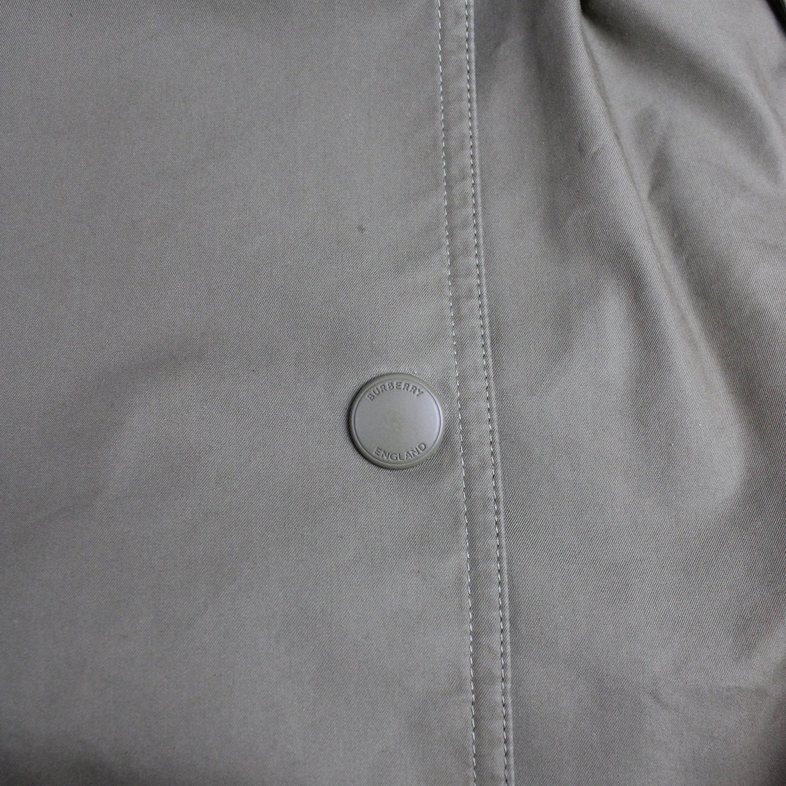 BURBERRY - Technical gabardine trench coat (T36) 