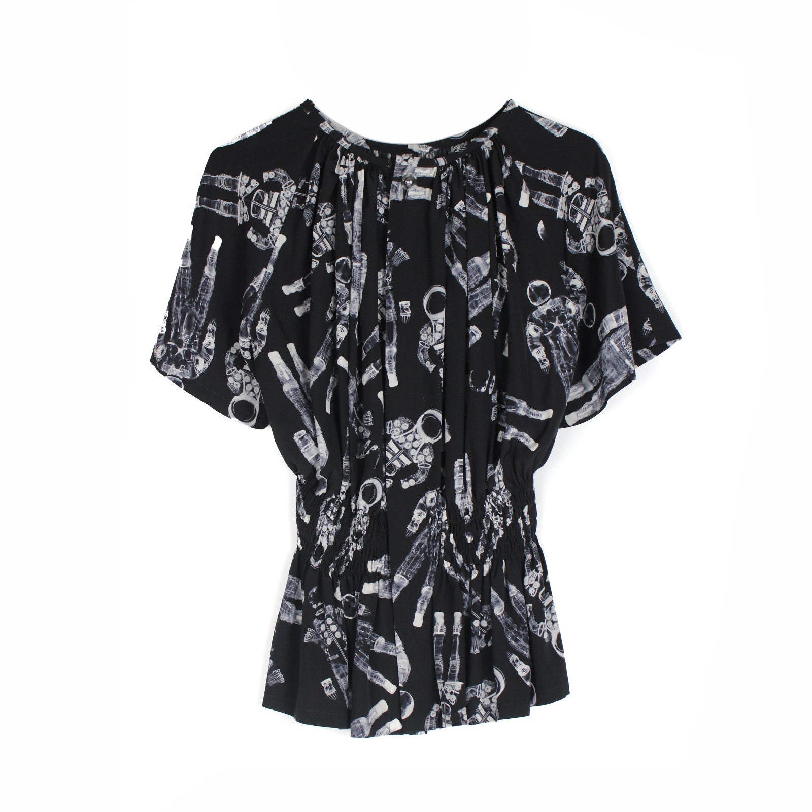 CHANEL - Astronauts silk top (T34)