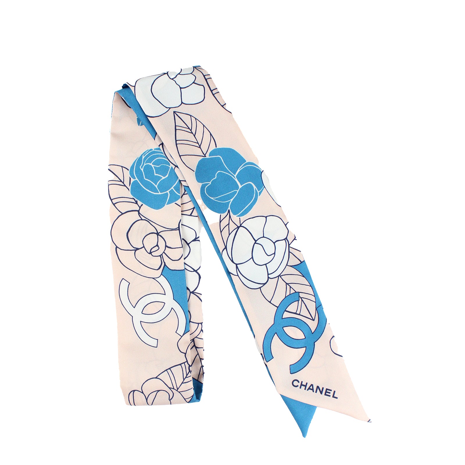 CHANEL - Twilly en soie