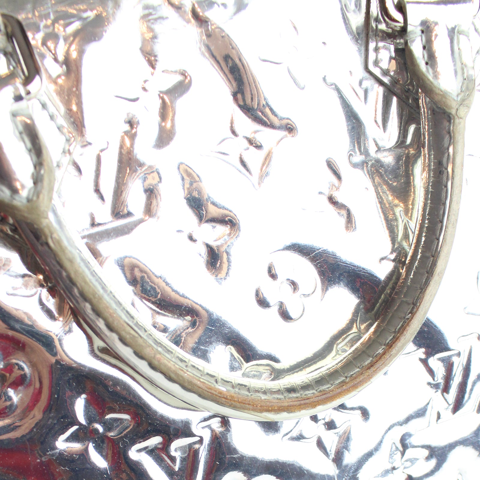 LOUIS VUITTON - Speedy 35 Limited Edition Silver Monogram