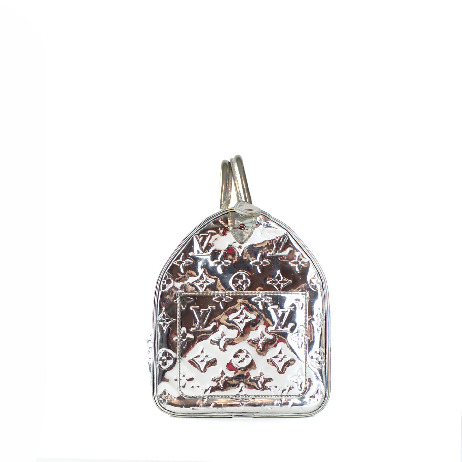 LOUIS VUITTON - Speedy 35 Limited Edition Silver Monogram