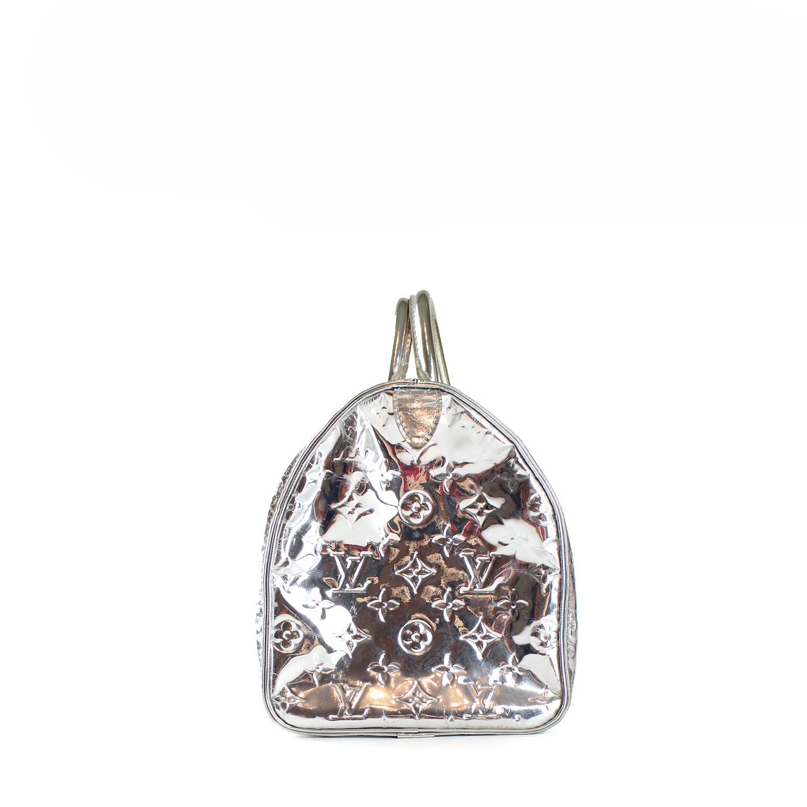 LOUIS VUITTON - Speedy 35 Limited Edition Silver Monogram