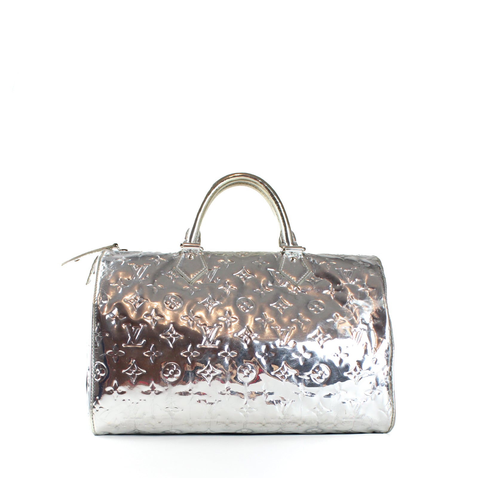 LOUIS VUITTON - Speedy 35 Limited Edition Silver Monogram
